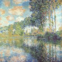 Monet, Claude Oscar - Poplars on the Epte